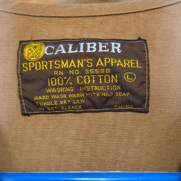 X-Caliber Brown Hunting Vest with Durable Design and Shooting Patch L - Picture 2 of 7